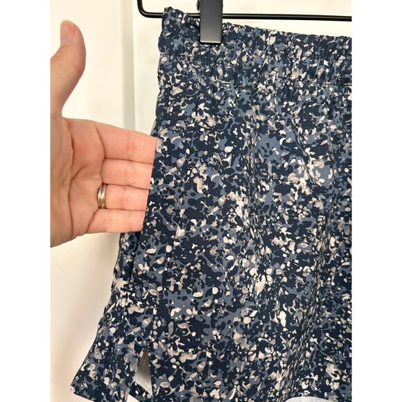 Athleta Women's Printed Baja Shorts Elastic Waist Vacation Multicolor Size 0 - Picture 5 of 12